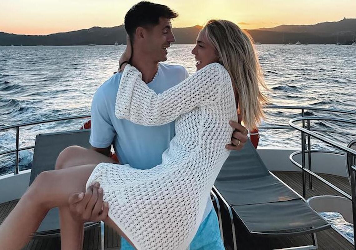 Alvaro Morata e Alice Campello si sono lasciati. L’annuncio sui canali social