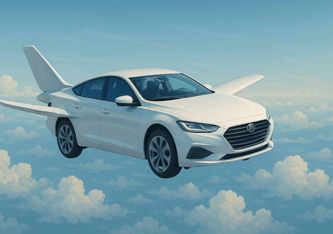 Auto volante, completati i test: svelato il prezzo e la data di lancio del primo modello sul mercato