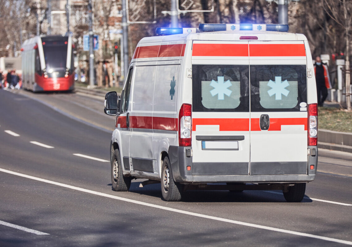 Segue l’ambulanza per chilometri: cane fedele raggiunge il pronto soccorso per restare accanto al padrone